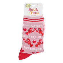 Load image into Gallery viewer, Lobster Bamboo Socks - Womens