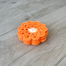 Load image into Gallery viewer, Flower Crochet Coasters