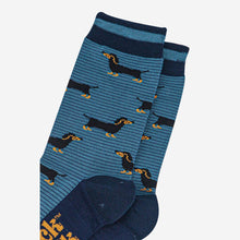 Load image into Gallery viewer, Sausage Dog Bamboo Socks - Mens
