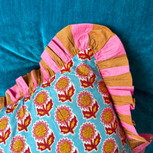 Load image into Gallery viewer, Floral Frill Cushion