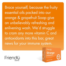 Load image into Gallery viewer, Orange & Grapefruit Soap Bar