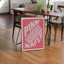Load image into Gallery viewer, Pink Wafer Print