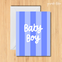 Load image into Gallery viewer, Baby Boy Card