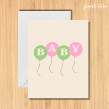 Load image into Gallery viewer, New Baby Card