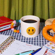 Load image into Gallery viewer, Smiley Face Ceramic Mug