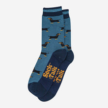 Load image into Gallery viewer, Sausage Dog Bamboo Socks - Mens