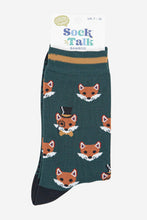 Load image into Gallery viewer, Fox Bamboo Socks - Mens