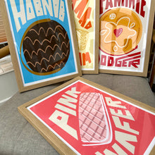 Load image into Gallery viewer, Pink Wafer Print