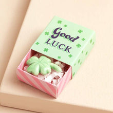 Load image into Gallery viewer, Clover Matchbox Ceramic Tokens