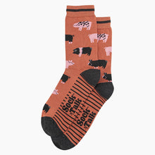 Load image into Gallery viewer, Pig Bamboo Socks - Mens