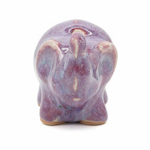 Load image into Gallery viewer, Elephant Ceramic Incense Holder Purple