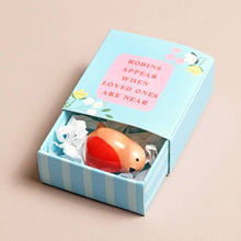 Load image into Gallery viewer, Robin Matchbox Ceramic Token