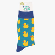 Load image into Gallery viewer, Rubber Duck Bamboo Socks - Mens