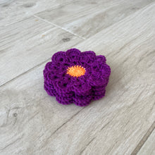 Load image into Gallery viewer, Flower Crochet Coasters
