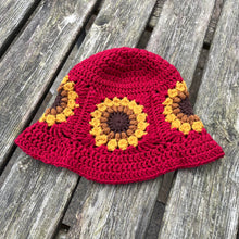 Load image into Gallery viewer, Crochet Bucket Hat