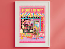 Load image into Gallery viewer, Candy Rock Seaside Print