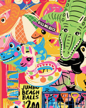 Load image into Gallery viewer, Oh I do like to be Beside the Seaside Print