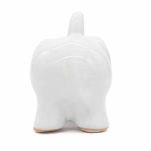 Load image into Gallery viewer, Elephant Ceramic Incense Holder White