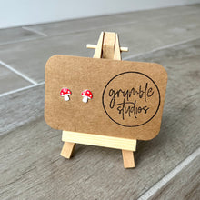 Load image into Gallery viewer, Mushroom Earrings