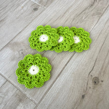 Load image into Gallery viewer, Flower Crochet Coasters