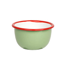 Load image into Gallery viewer, Bon Appetit Olive Enamel Bowl - 10cm