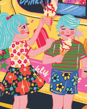 Load image into Gallery viewer, Ice Cream Van Print