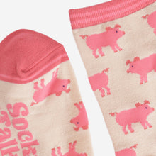 Load image into Gallery viewer, Pigs Bamboo Socks - Womens