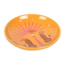 Load image into Gallery viewer, Leopard Palm Tree Incense Holder