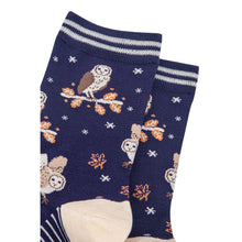 Load image into Gallery viewer, Owl Bamboo Socks - Womens