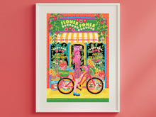 Load image into Gallery viewer, Flower Power Shop Print