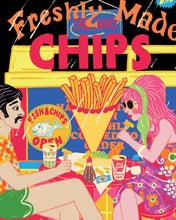 Load image into Gallery viewer, Fish and Chip Shop Print