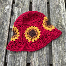 Load image into Gallery viewer, Crochet Bucket Hat