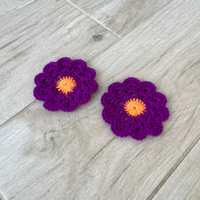Load image into Gallery viewer, Flower Crochet Coasters