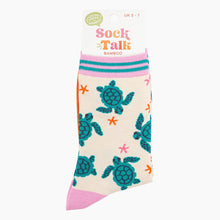 Load image into Gallery viewer, Turtle Bamboo Socks - Womens