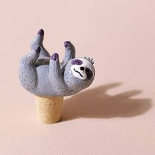 Load image into Gallery viewer, Sloth Bottle Stopper