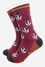 Load image into Gallery viewer, Badger Bamboo Socks - Mens