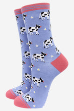 Load image into Gallery viewer, Cow Bamboo Socks - Womens