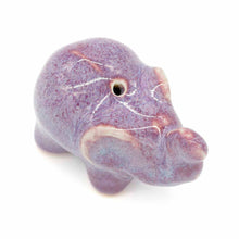 Load image into Gallery viewer, Elephant Ceramic Incense Holder Purple