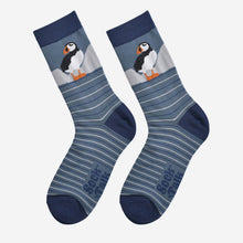 Load image into Gallery viewer, Puffin Bamboo Socks - Mens