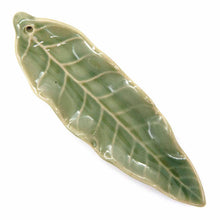 Load image into Gallery viewer, Leaf Incense Holder Green