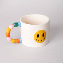 Load image into Gallery viewer, Smiley Face Ceramic Mug