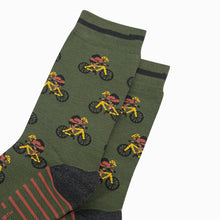 Load image into Gallery viewer, Mountain Bike Bamboo Socks - Mens