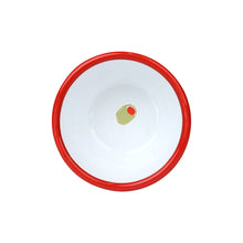 Load image into Gallery viewer, Bon Appetit Olive Enamel Bowl - 10cm