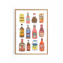 Load image into Gallery viewer, Condiments Print