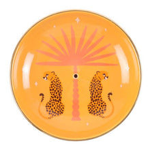 Load image into Gallery viewer, Leopard Palm Tree Incense Holder
