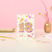 Load image into Gallery viewer, 18th Birthday Card
