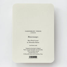 Load image into Gallery viewer, Rose Petal Cream Blancmange Greeting Card
