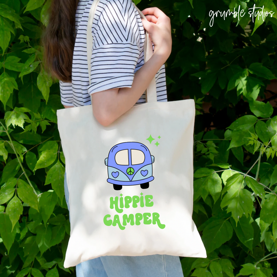 Hippie Camper Fairtrade Tote Bag