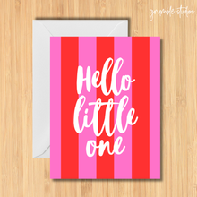 Load image into Gallery viewer, Hello Little One Card
