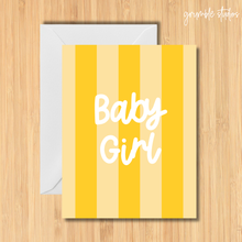 Load image into Gallery viewer, Baby Girl Card

